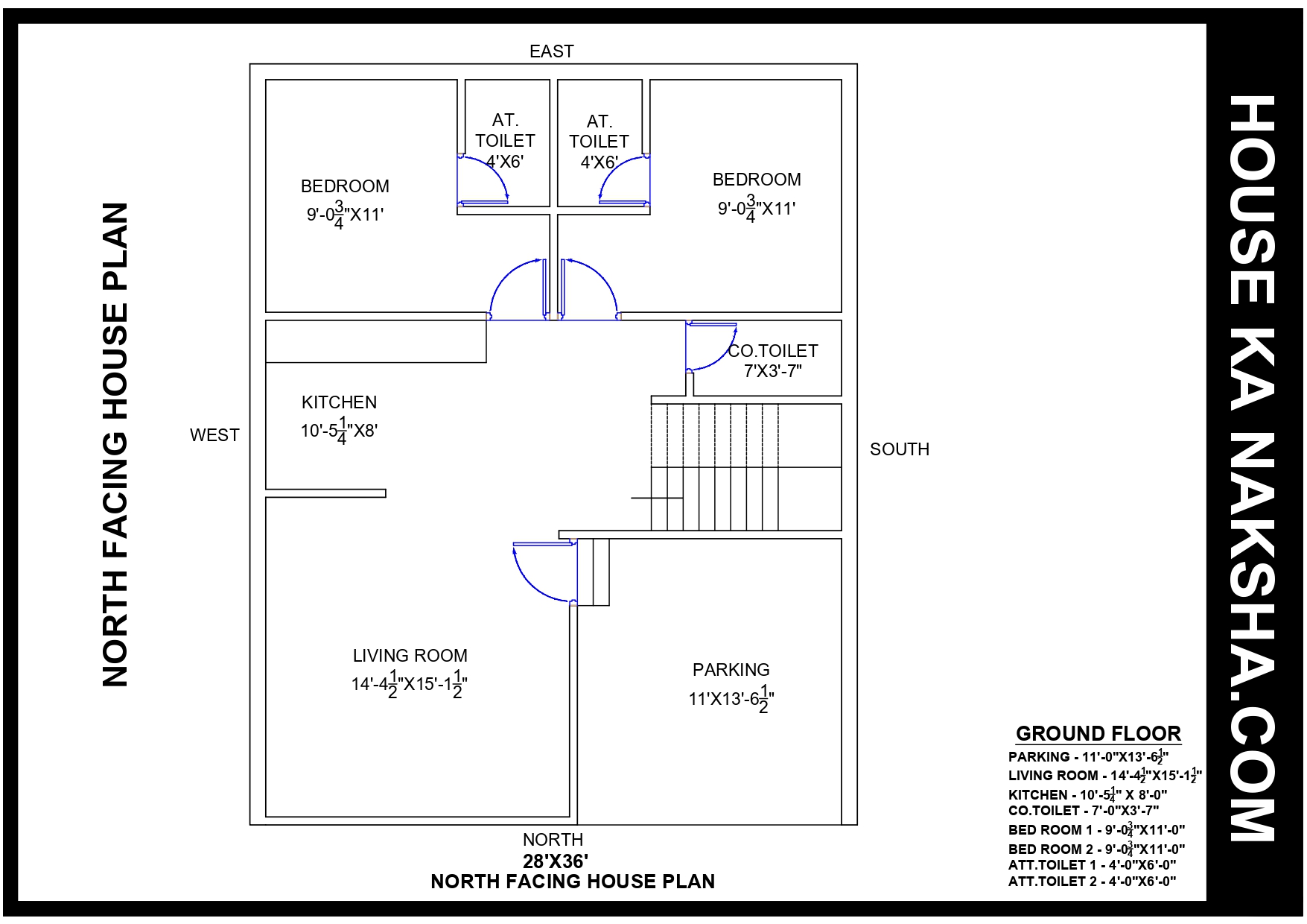 28x36-north-facing-house-plan-house-ka-naksha