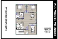 30X45 EAST FACING HOUSE PLAN