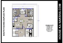 30X45 SOUTH FACING DUPLE PLAN