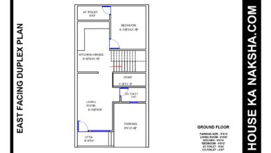 28X36 WEST FACING HOUSE PLAN