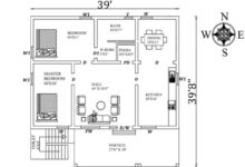 39X39-8 SOUTH FACING HOUSE PLAN