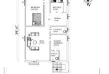 27X39-6 WEST FACING HOUSE PLAN