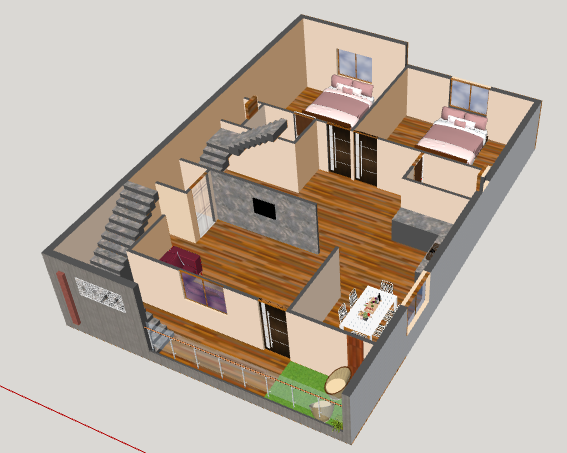 32x48 house plan